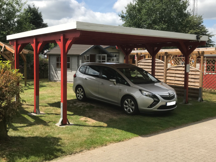 Carports van hout